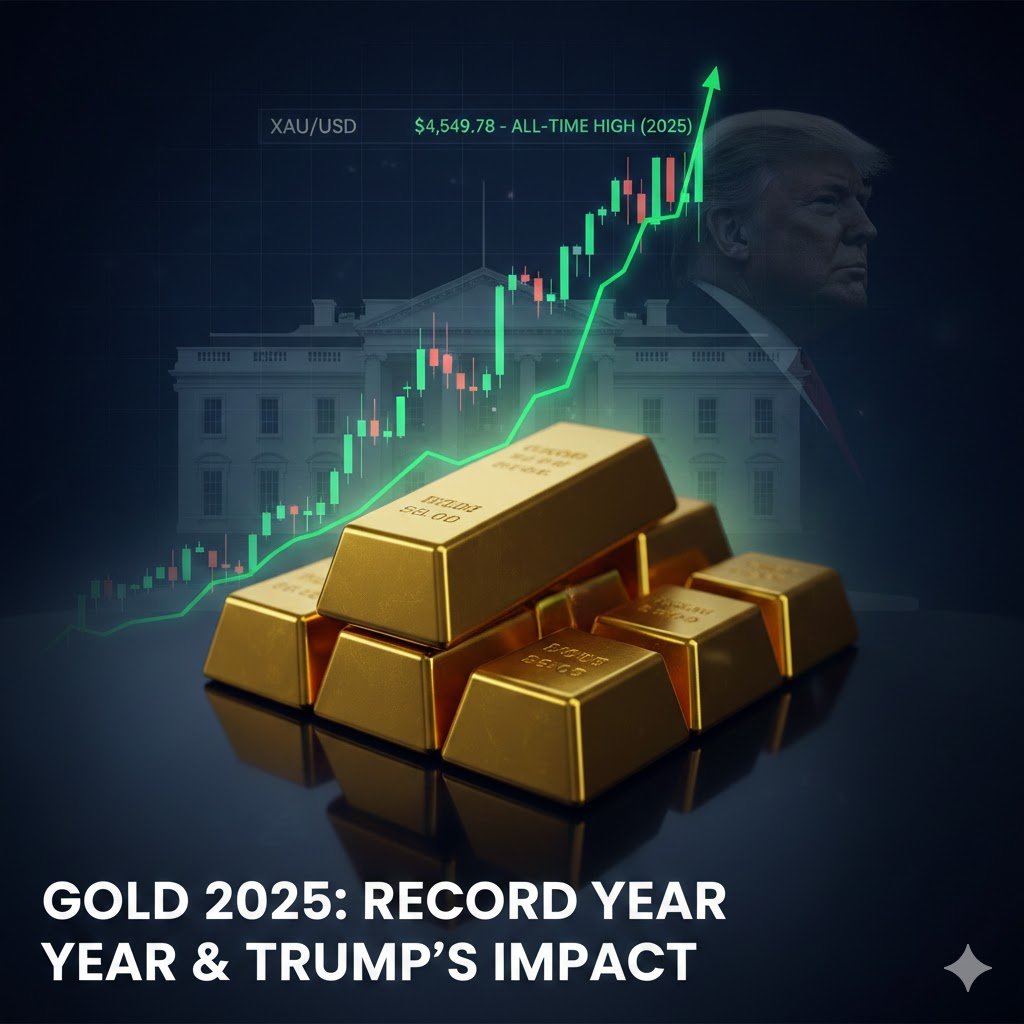 Analisis Emas 2025: Rekor Baru di Tengah Ketidakpastian Global dan Kebijakan Trump